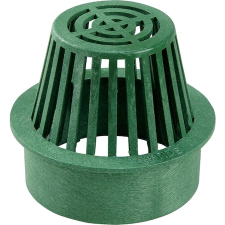 Nds 6 In. Green Structural Foam Polyethylene Atrium Drain Grate 80